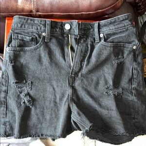 Old Navy Black Jean Shorts